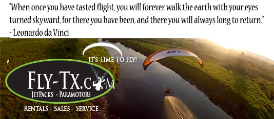 paramotoring canyon lake tx